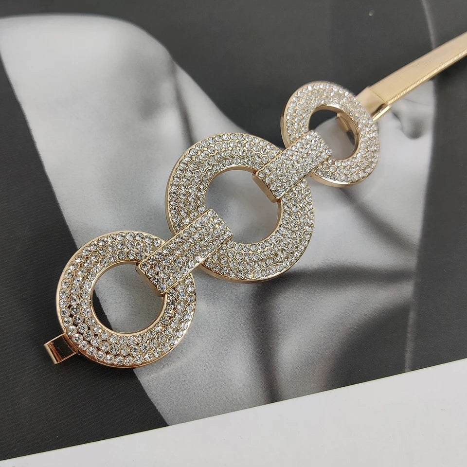 Cinturón Strass Argolla