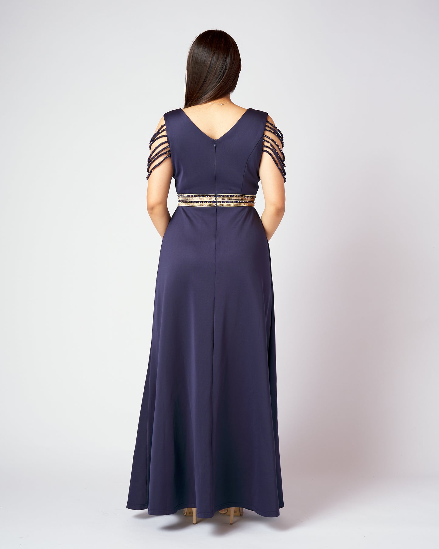 Vestido Fiesta Matrimonio Graduacion Gala Civil Bautizo SL697