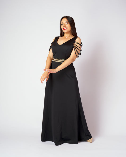 Vestido Fiesta Matrimonio Graduacion Gala Civil Bautizo SL697